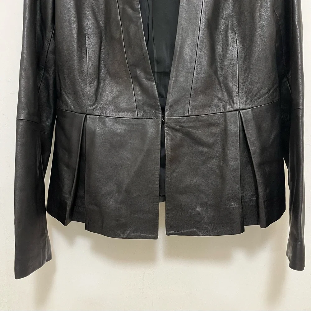 Emerson Rose Genuine Leather Blazer Jacket Size M